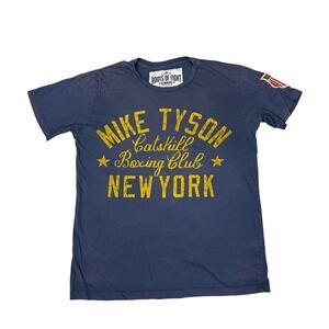 Roots of Fight Mike Tyson Bloodlines CatsKill Boxing Club Shirt Men's Small